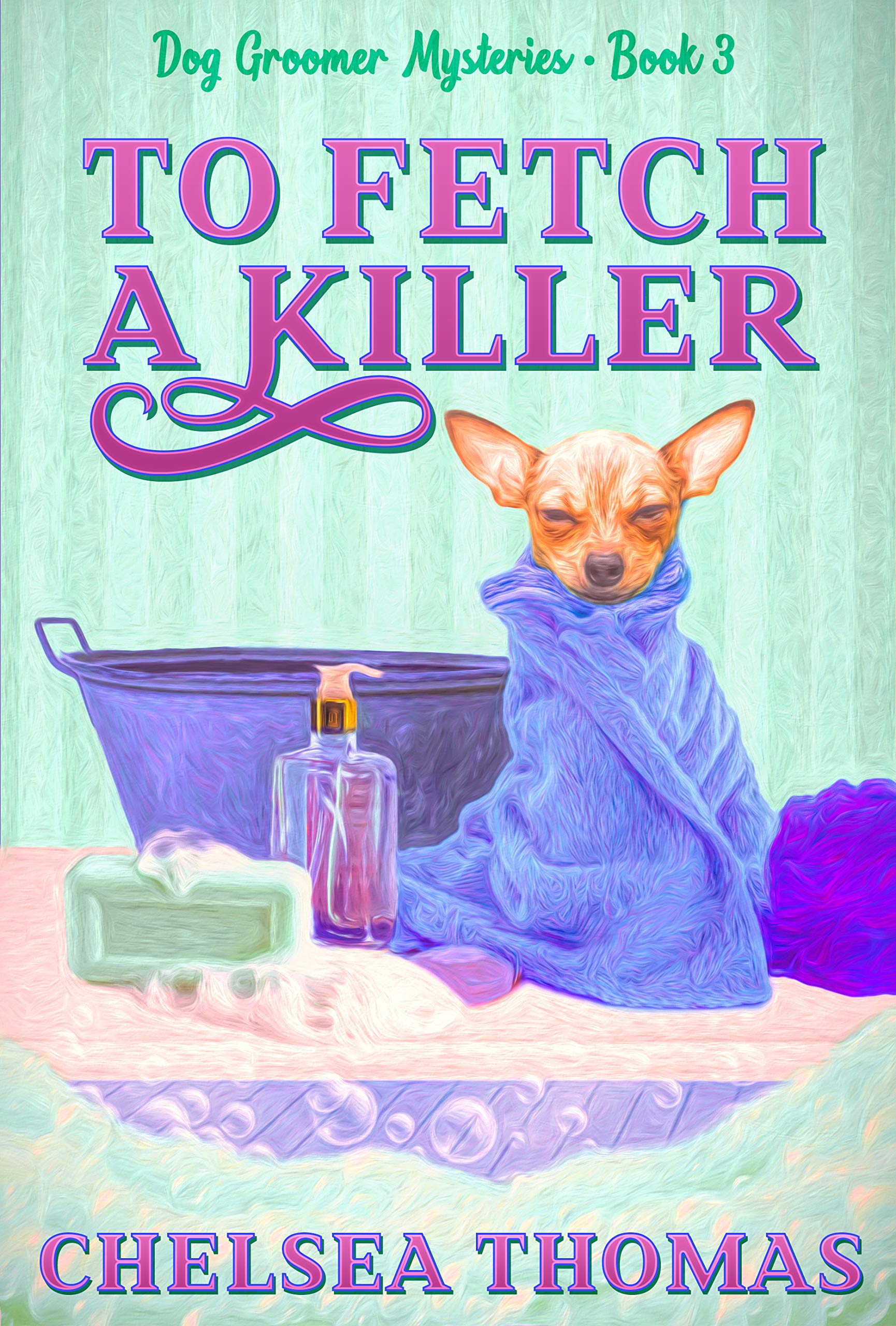 Dog Groomer Mysteries book cover 3