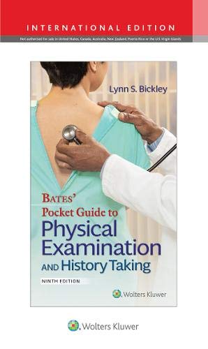 BATES POCKET GUIDE TO PHYSICAL EXAMINATION AND HISTORY TAKING PDF visual data 6