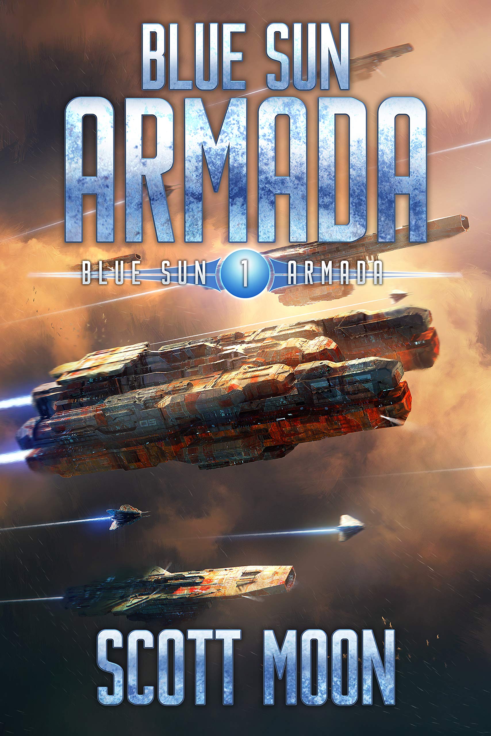 Blue Sun Armada book cover 1