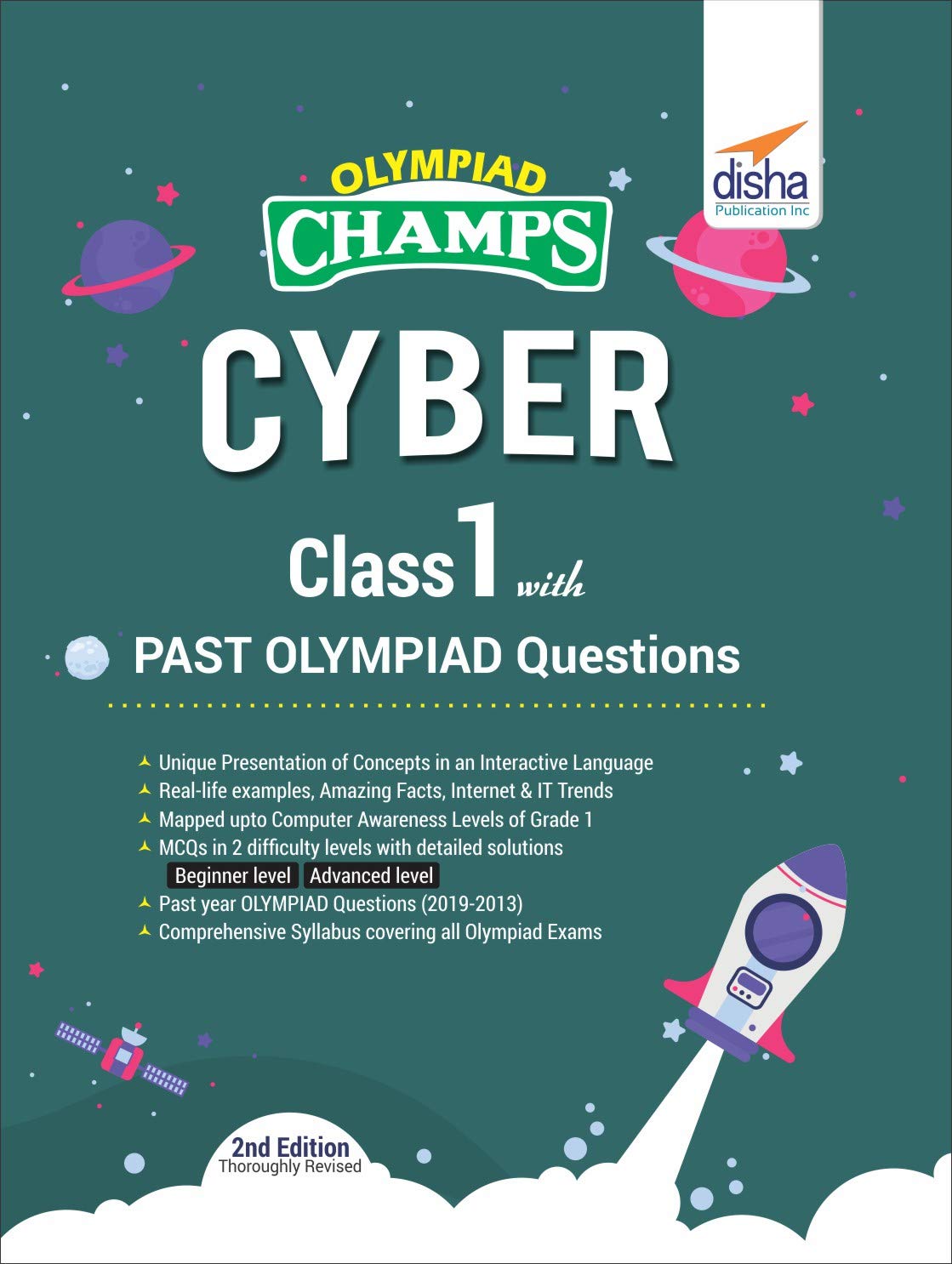 Olympiad Champs Cyber Class 1 with Past Olympiad Questions 2nd Edition ...