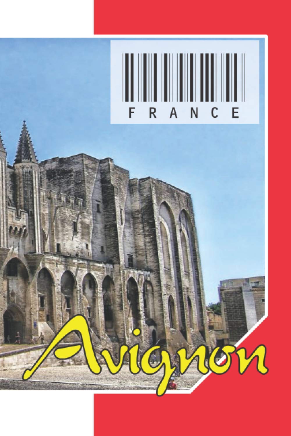 France Avignon Cahier de notes Planificateur 134 Pages 6" x 9