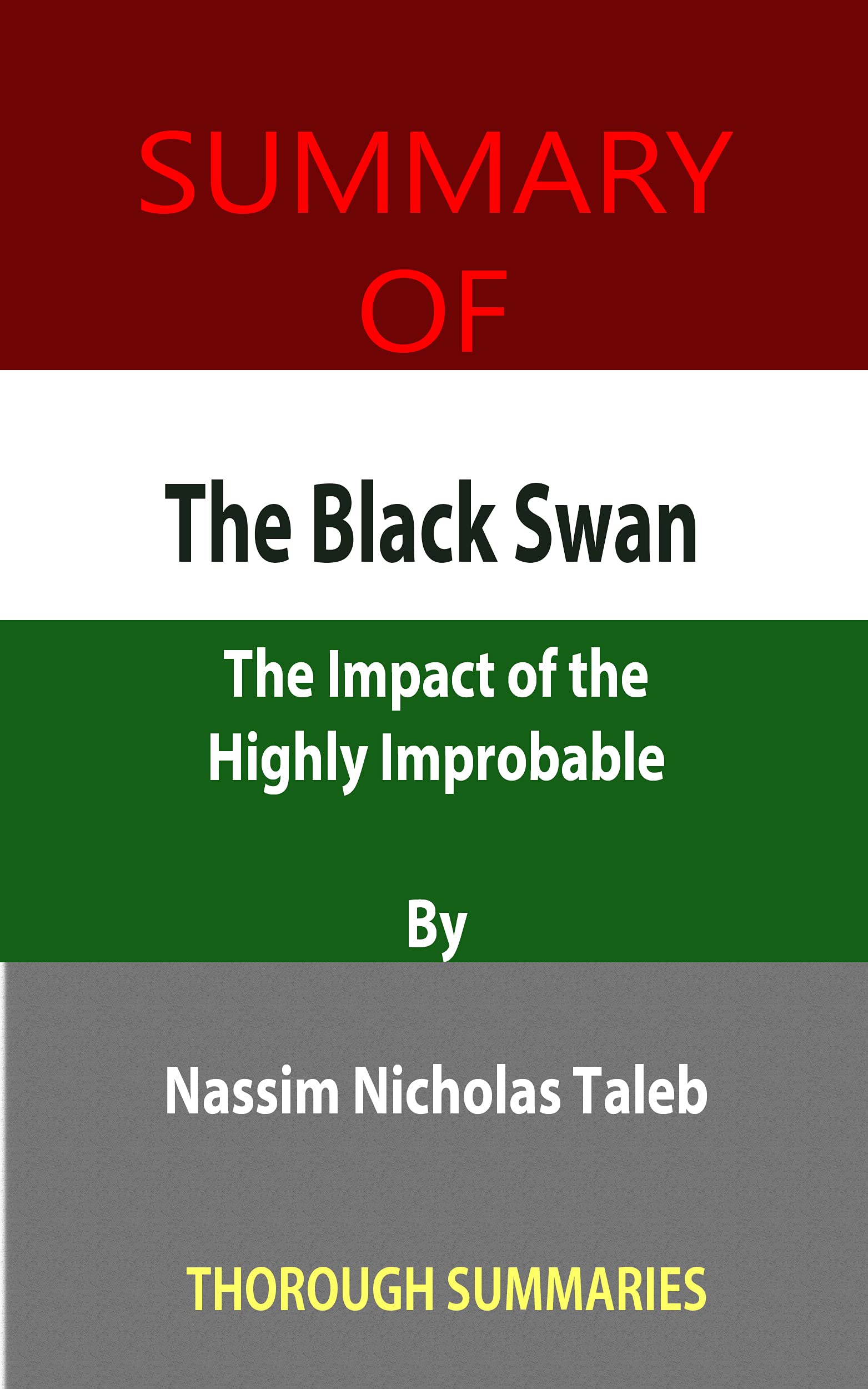 Summary of The Black Swan: The Impact of the Highly Improbable By