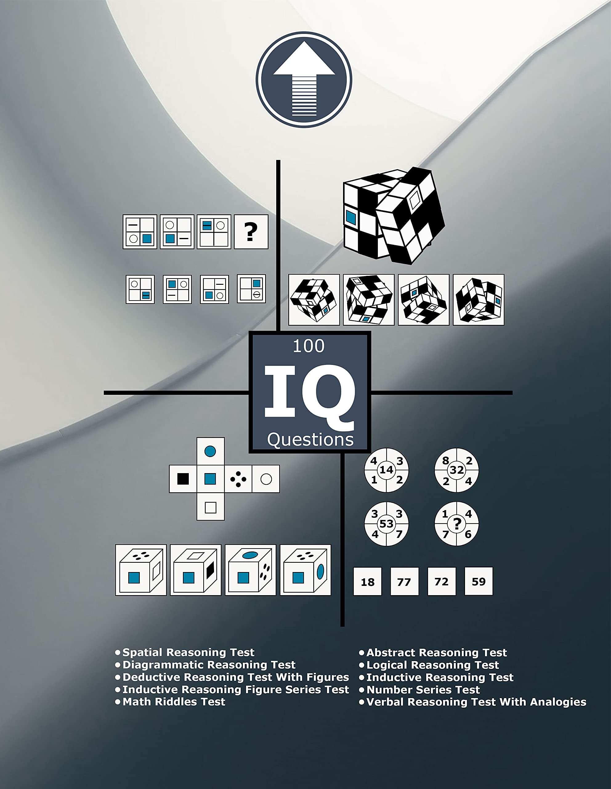 100 IQ Questions Spatial Reasoning Test, Diagrammatic Reasoning Test