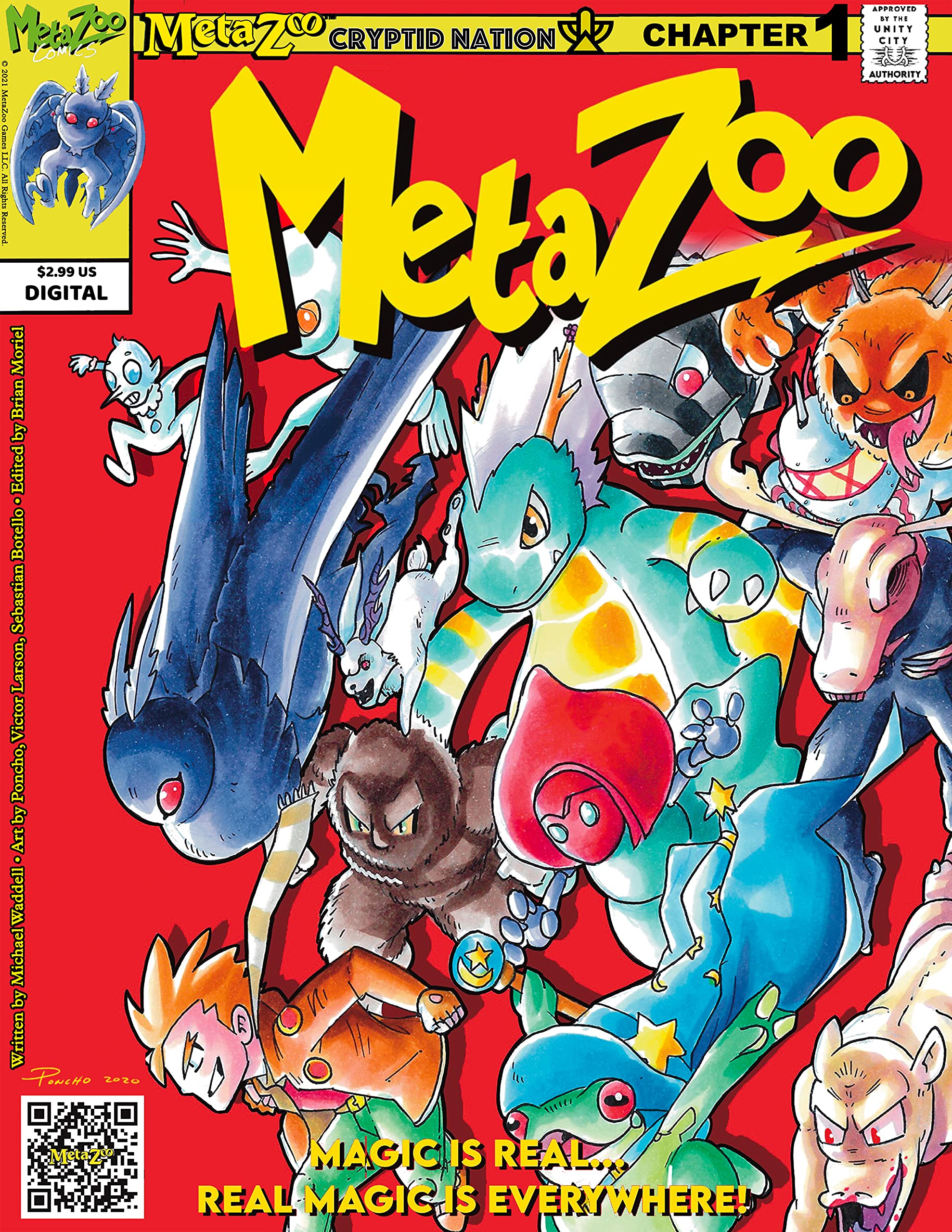 MetaZoo: Cryptid Nation Illustrated Story Chapter 1: Digital