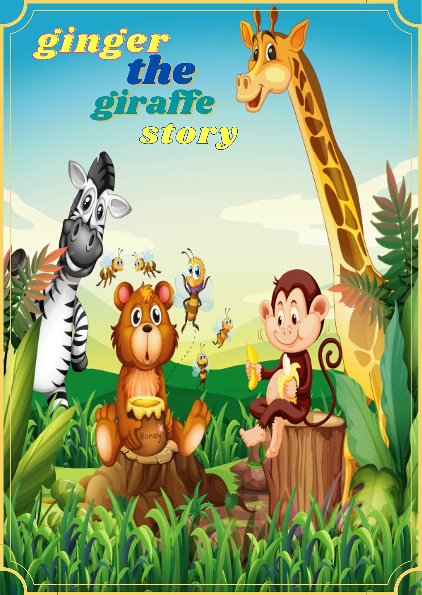 Ginger The Giraffe Story Age 25, Age 69 Story for Kid by GST