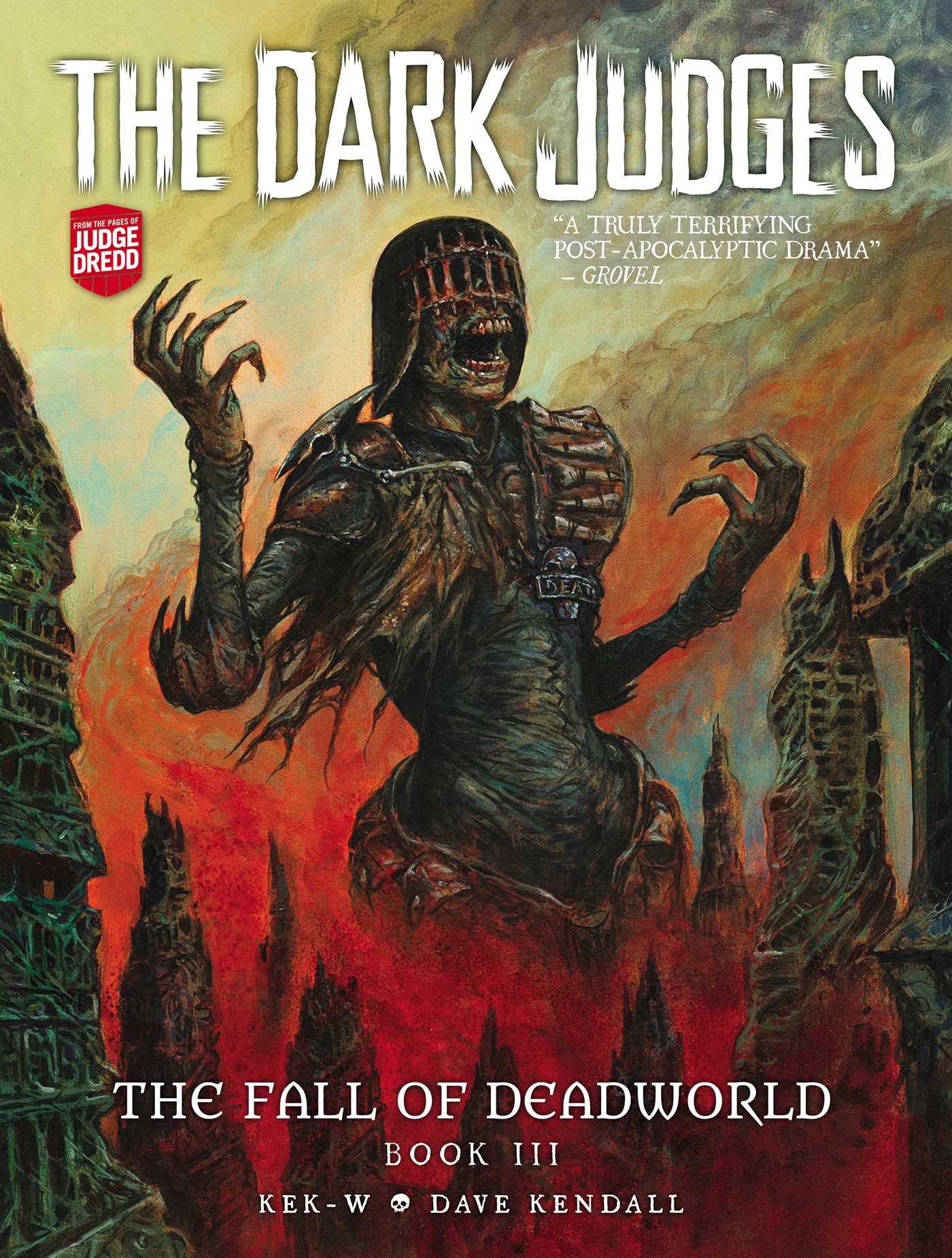 The Dark Judges: Fall of Deadworld book cover 2
