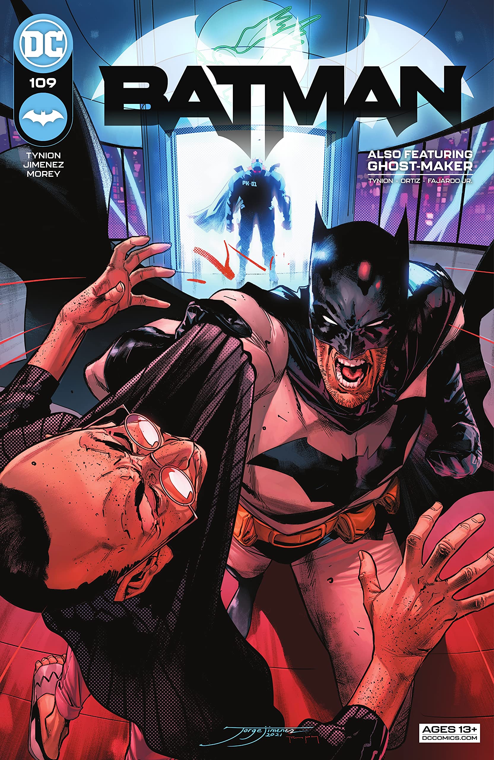 Batman (2016-) #109 book cover