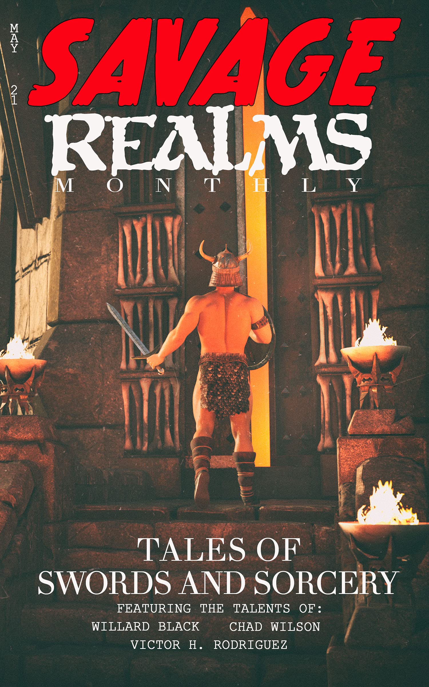 Savage Realms Monthly book cover 3