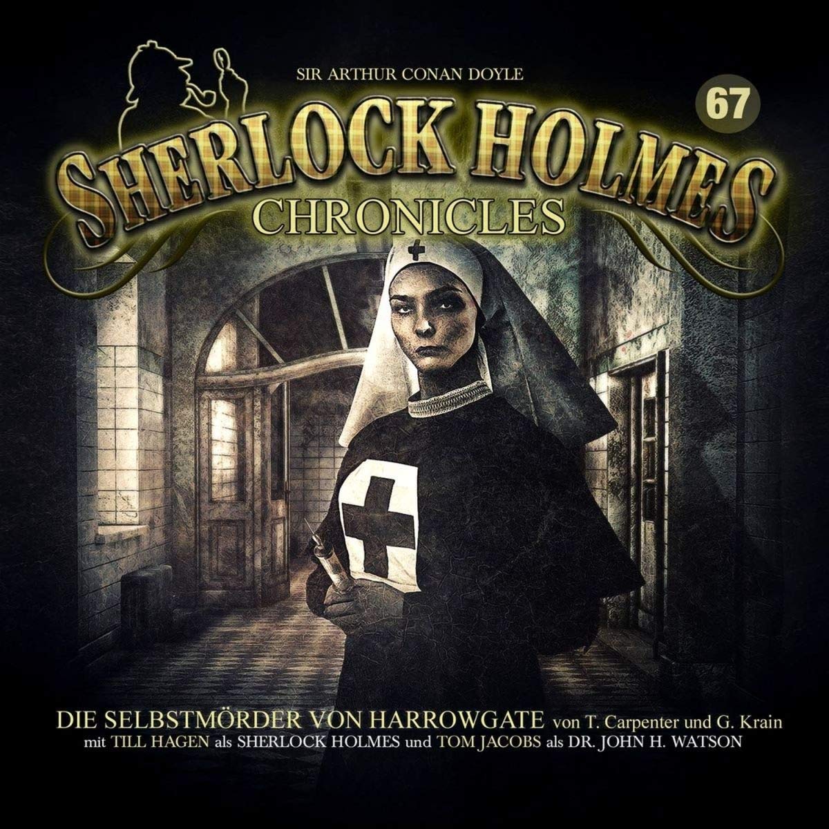 Die Selbstmörder von Harrowgate book cover