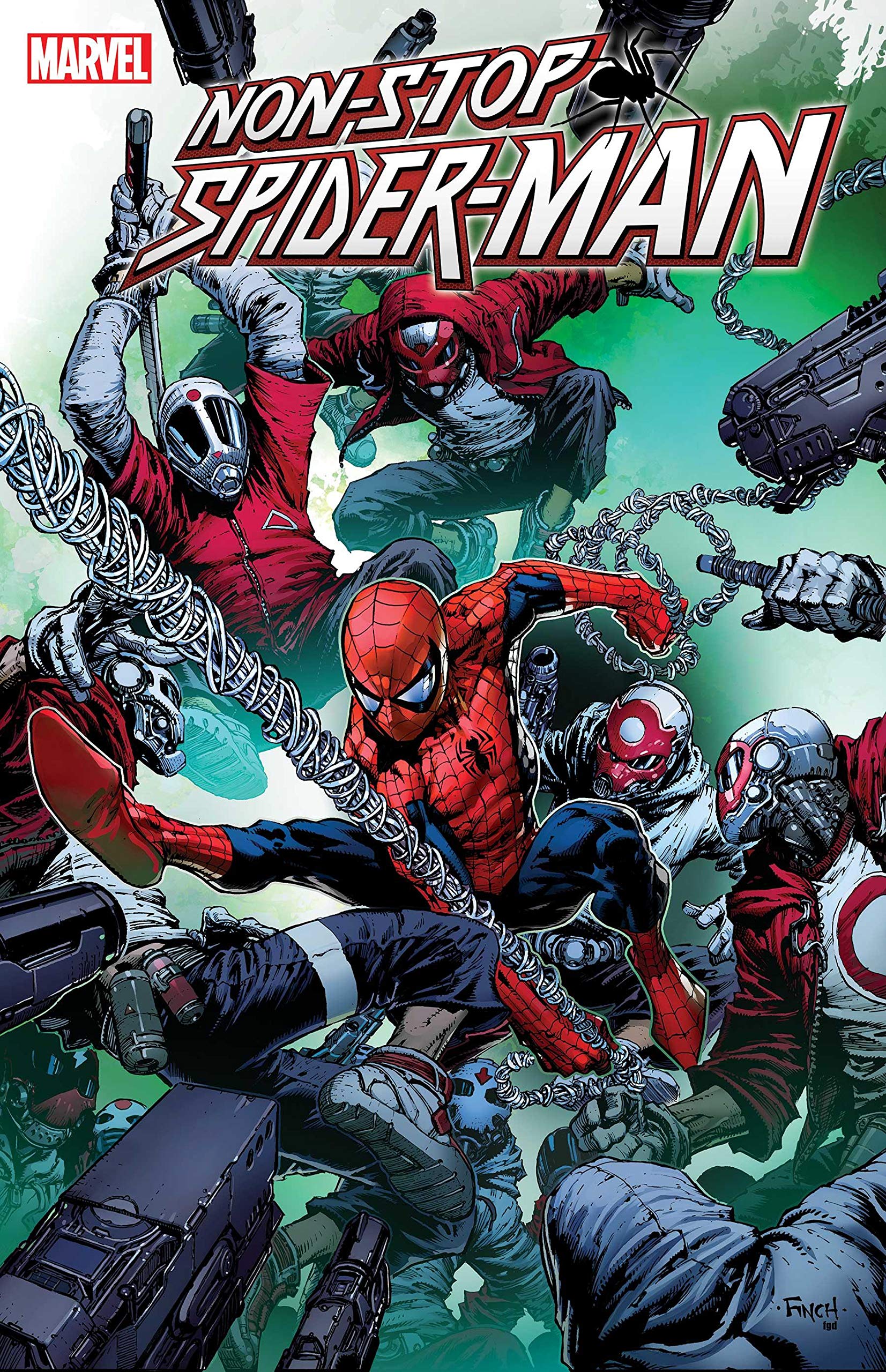 Non-Stop Spider-Man book cover 3