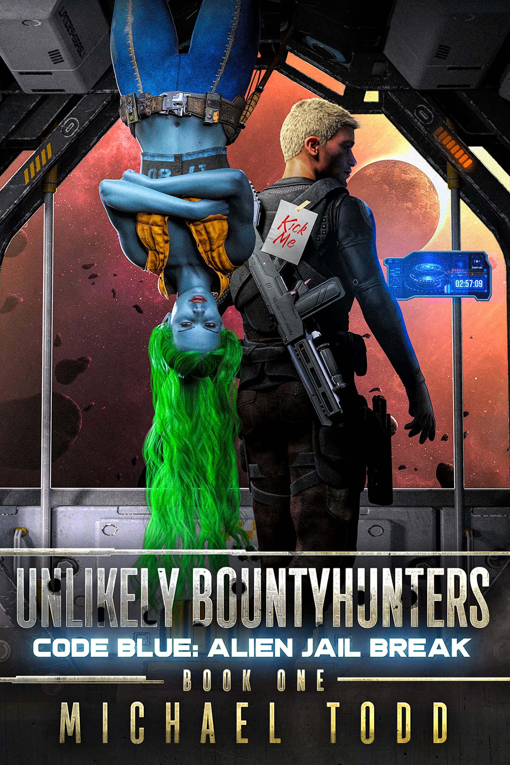 Unlikely Bountyhunters book cover 1