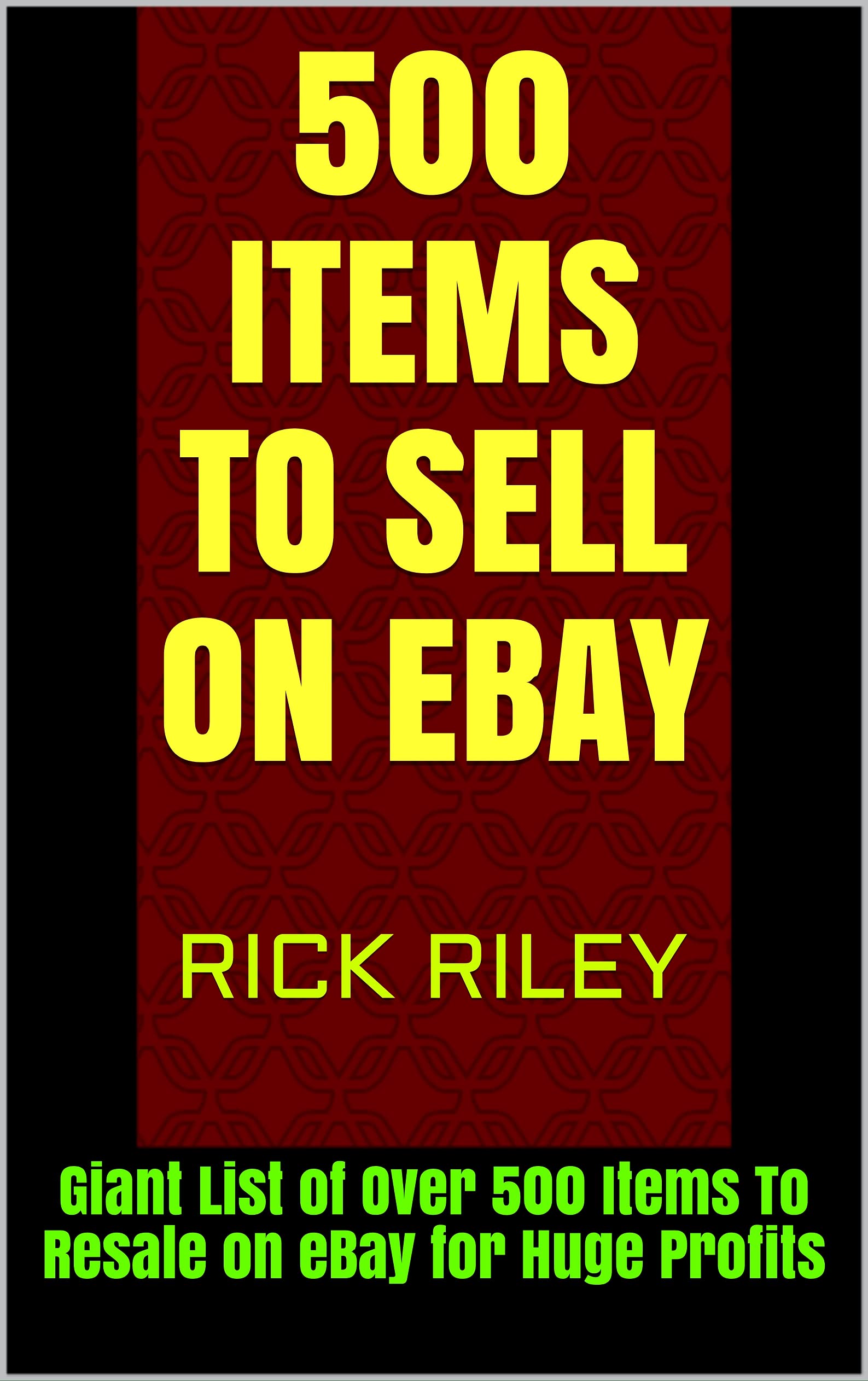 500 Items to Sell on eBay Giant List of Over 500 Items To Resale on