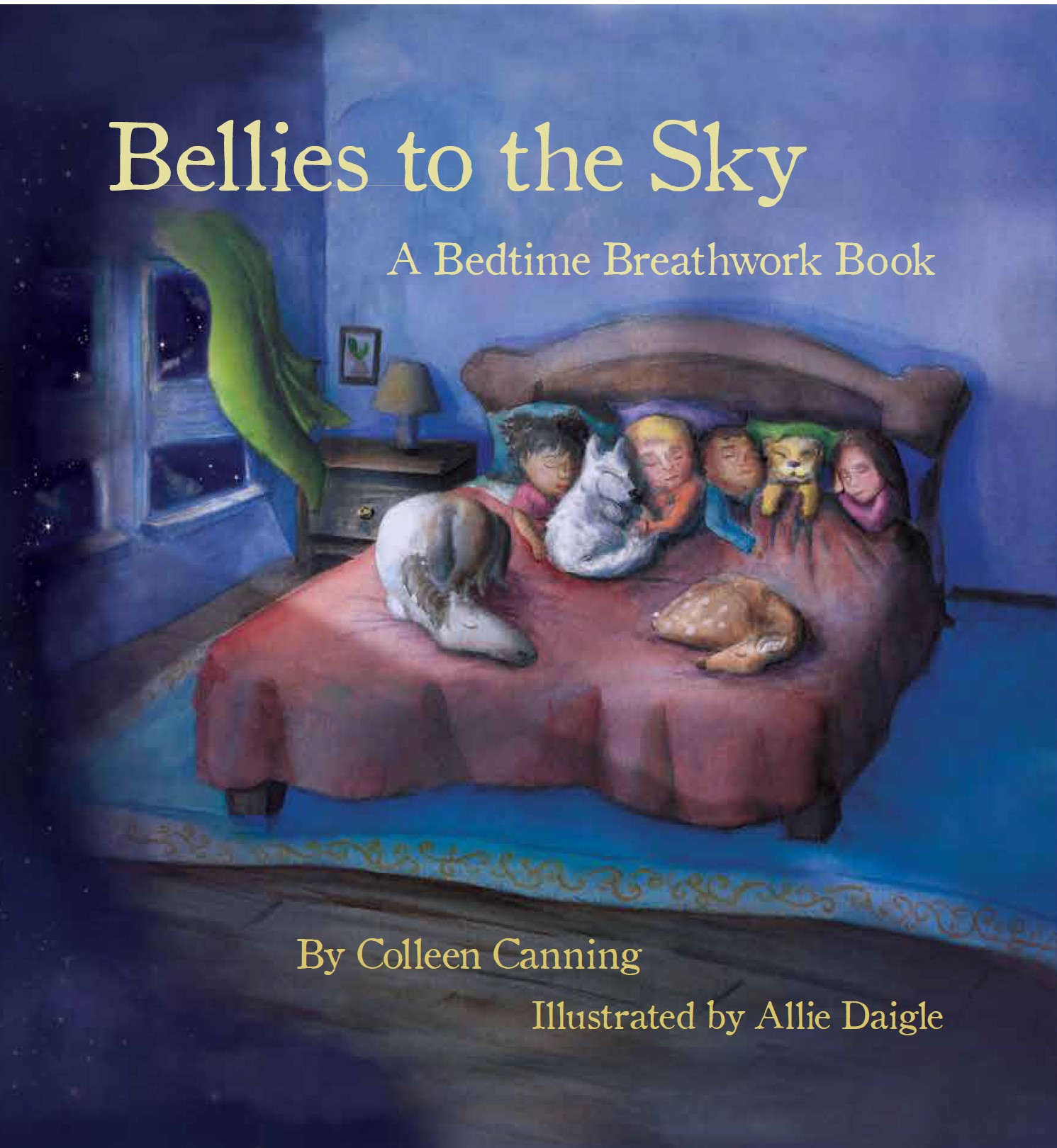 Bellies to the Sky: A Bedtime Breathwork Book