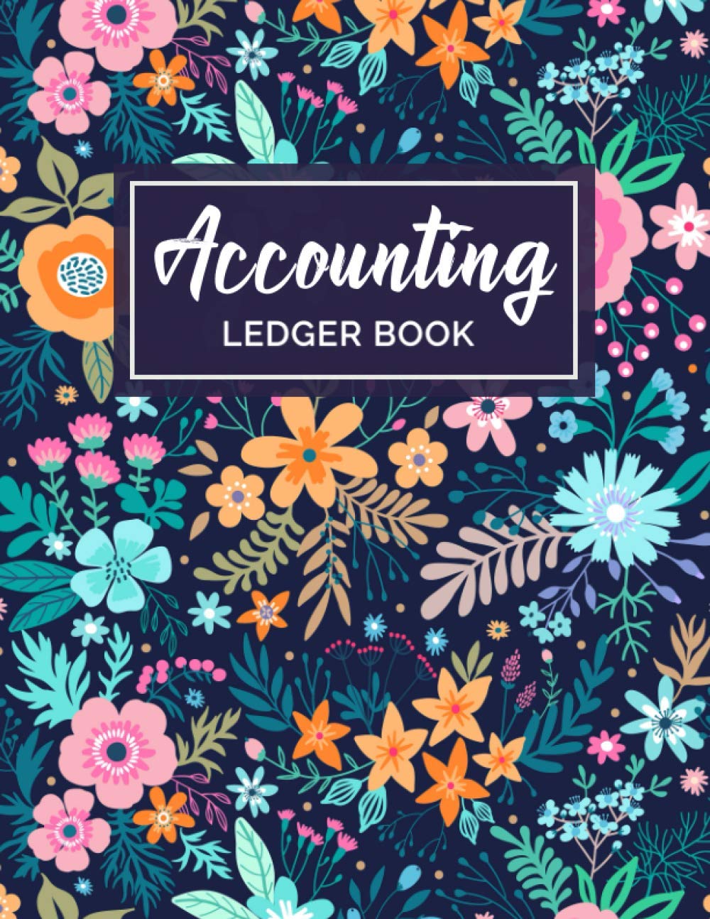 Accounting Ledger Book Simple Accounting Ledger Tracker Logbook