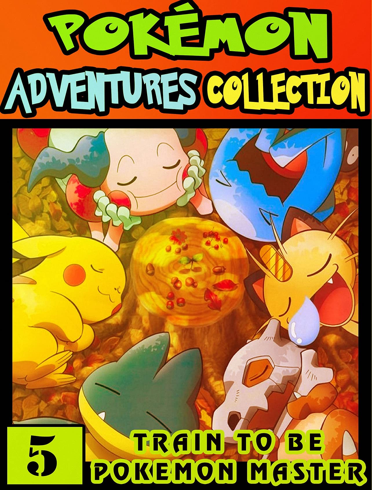 Train To Be Master Collection 5 Adventures Manga Poke mon Graphic