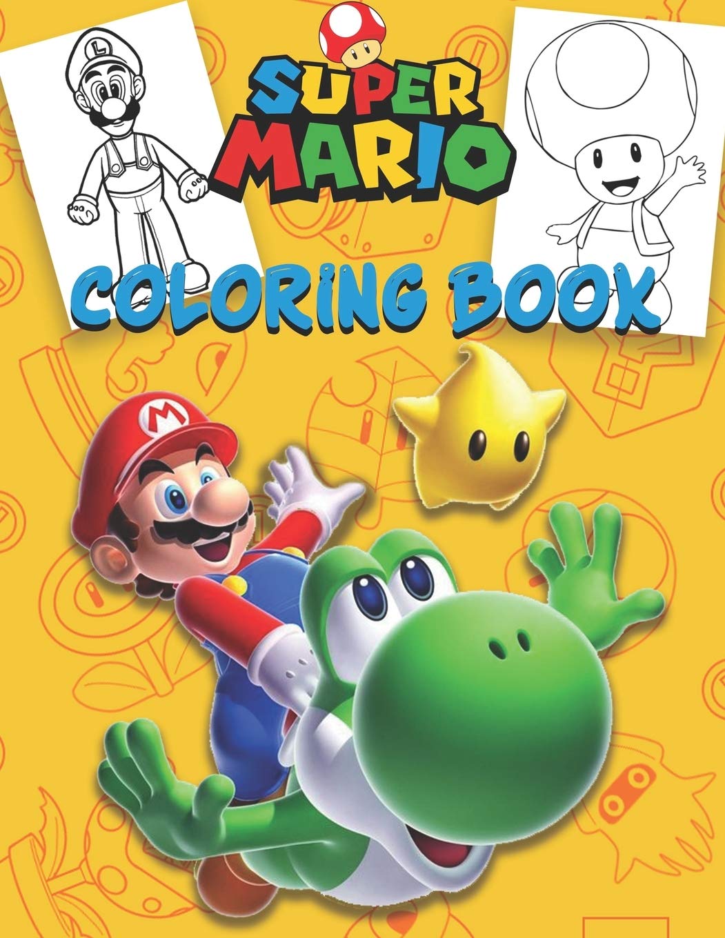 super mario coloring book 50+ Illustrations Mario Brothers Coloring