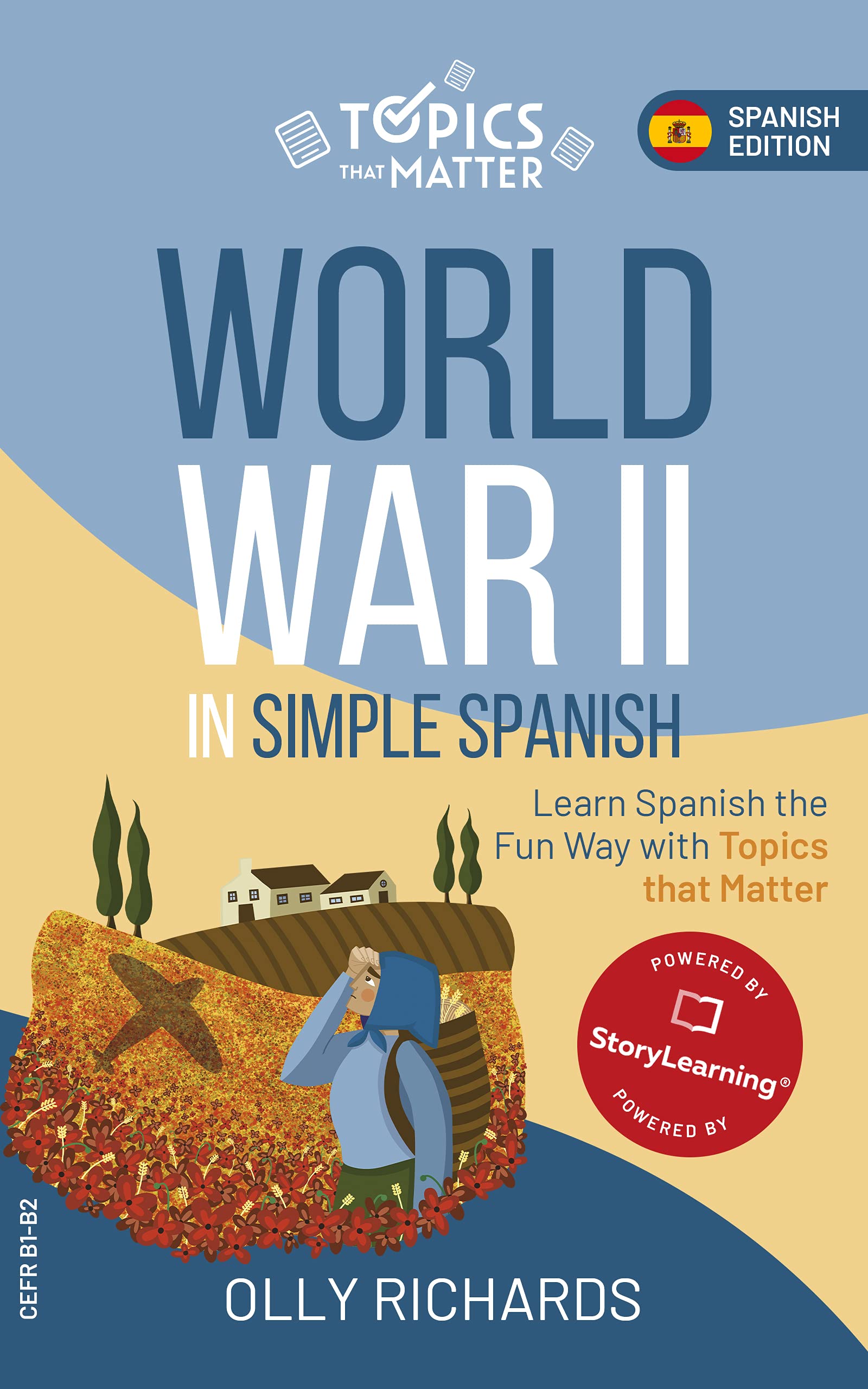 World War II in Simple Spanish book cover