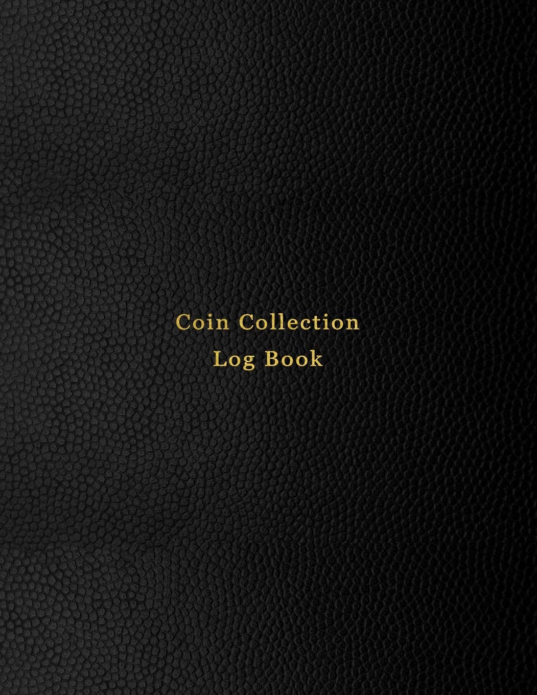 Coin Collection Log Book Coin and currency collector logbook journal
