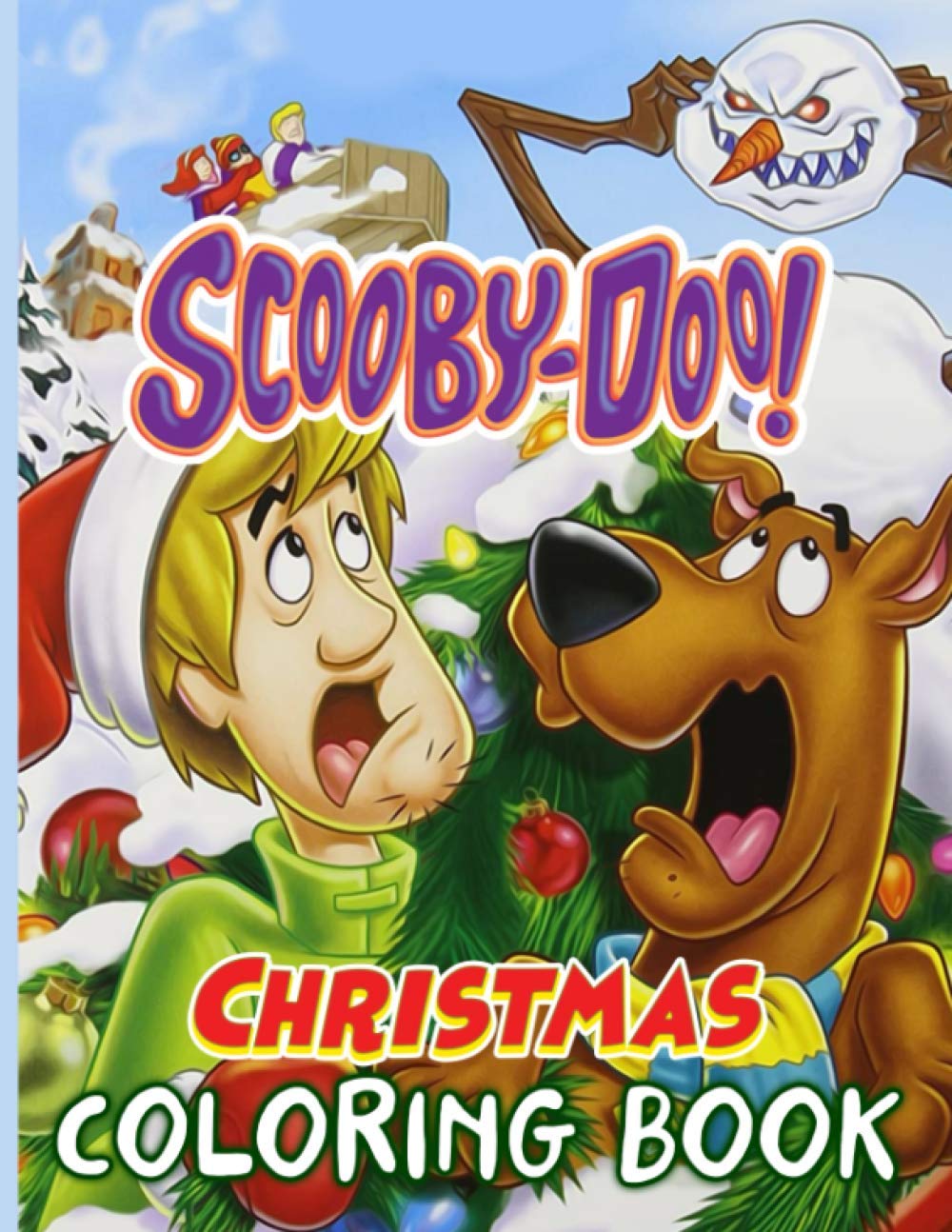 Scooby Doo Christmas Coloring Book Fantastic Scooby Doo Christmas
