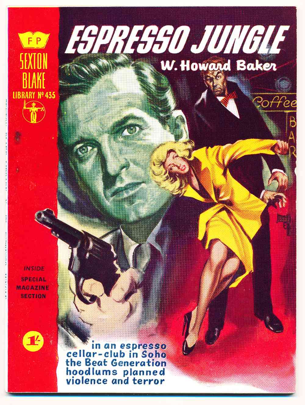 Esspresso Jungle. The Sexton Blake Library No 402 book cover
