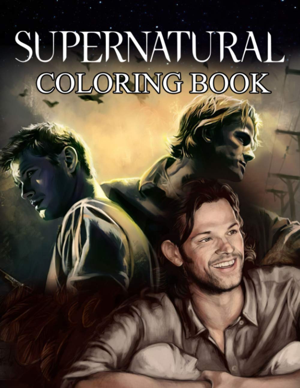 Supernatural Coloring Book: A Stunning Coloring Book With High-Quality ...