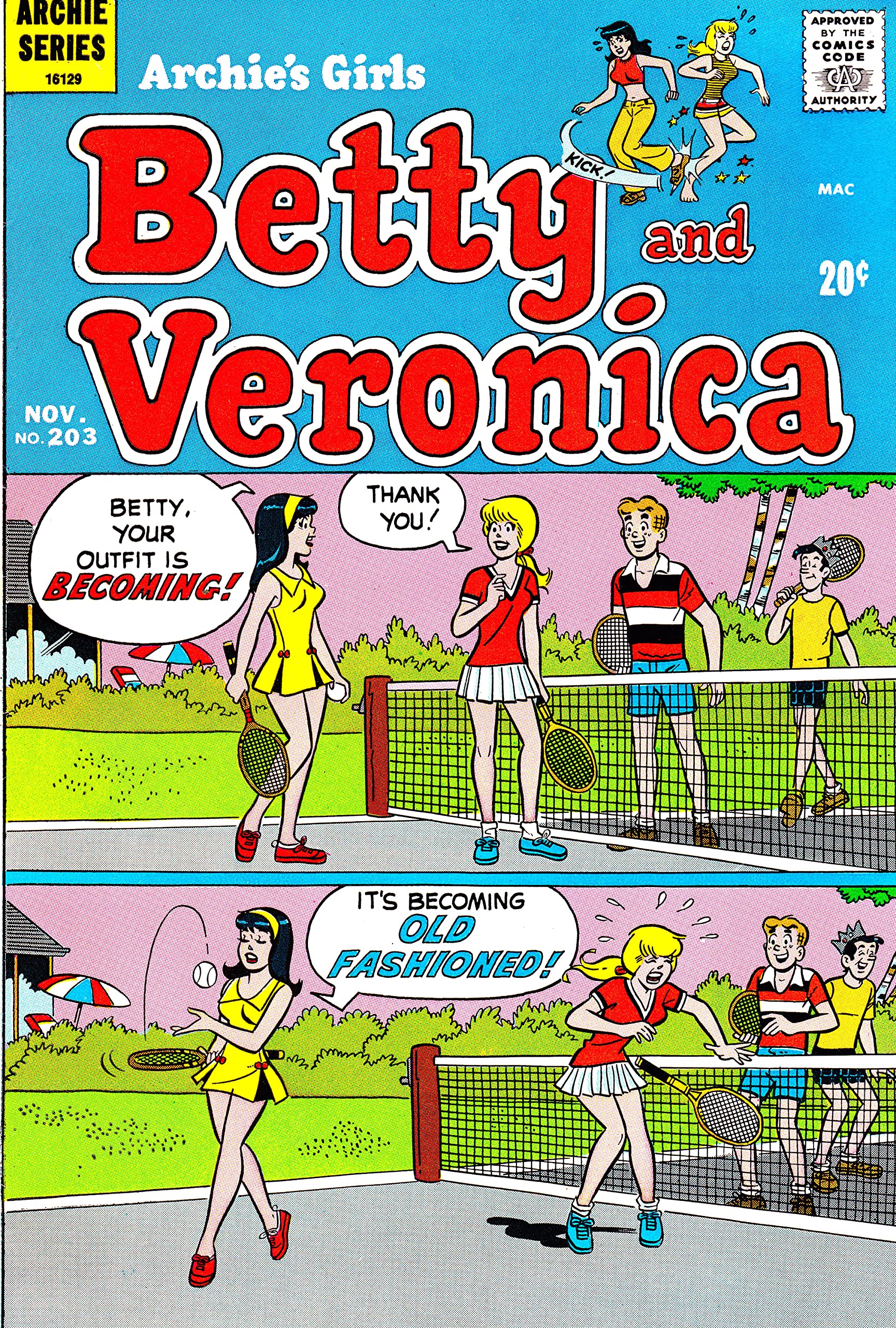 Archie's Girls Betty & Veronica #203