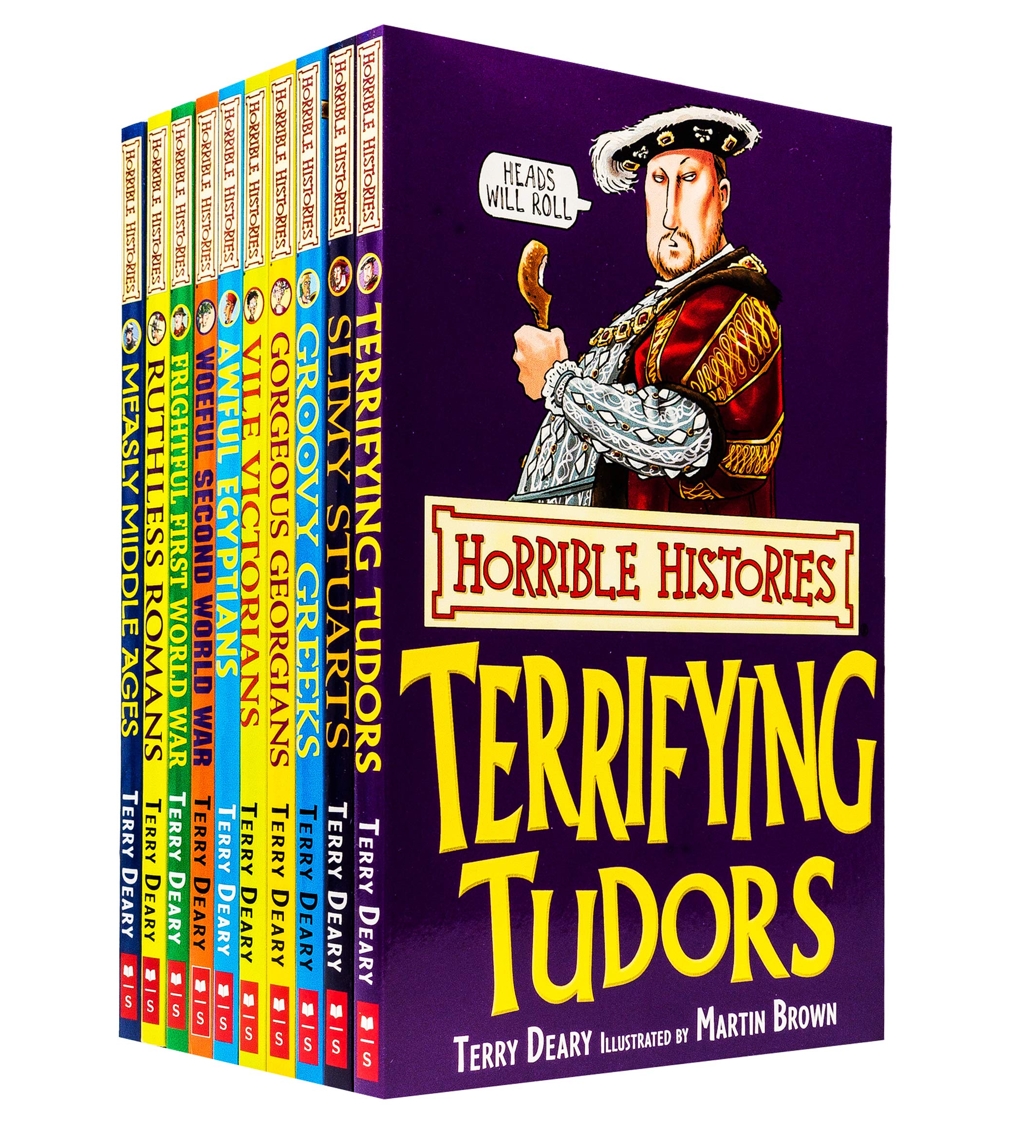 Horrible Histories Series 10 Beastly Books Collection Set By Terry horrible-histories-series-10-beastly-books-collection-set-by-terry