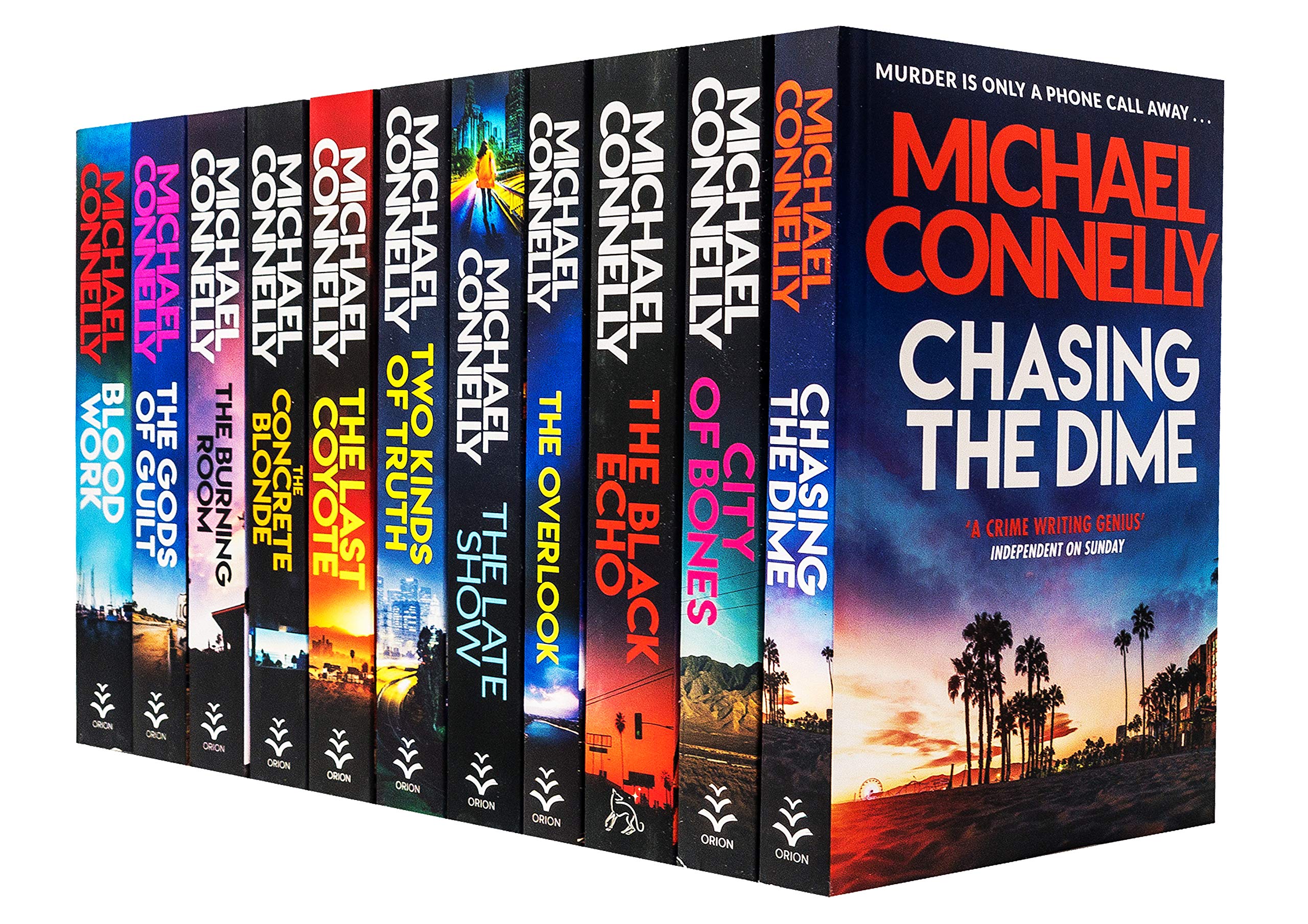 Michael Connelly Harry Bosch Series 11 Books Collection Set by Michael