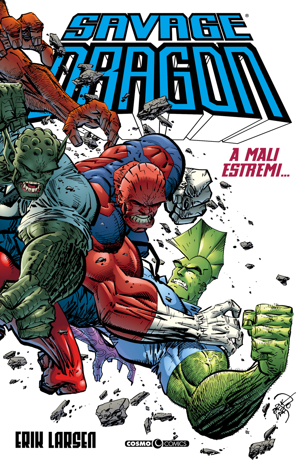 Savage Dragon (collected editions) book cover 3