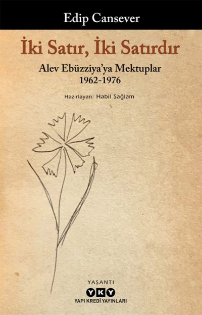 İki Satır, İki Satırdır – Alev Ebüzziya’ya Mektuplar 1962-1976 book cover