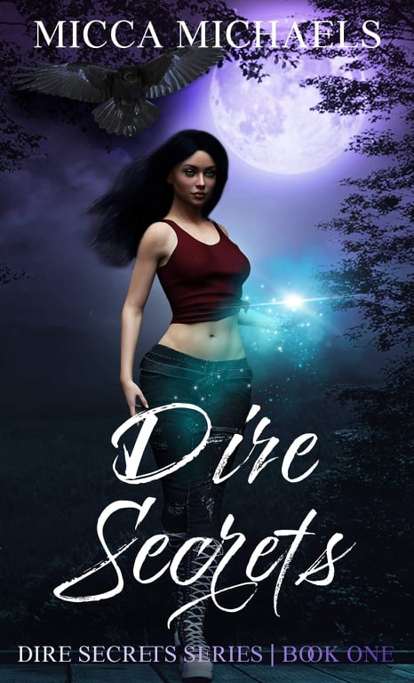 Dire Secrets book cover 1