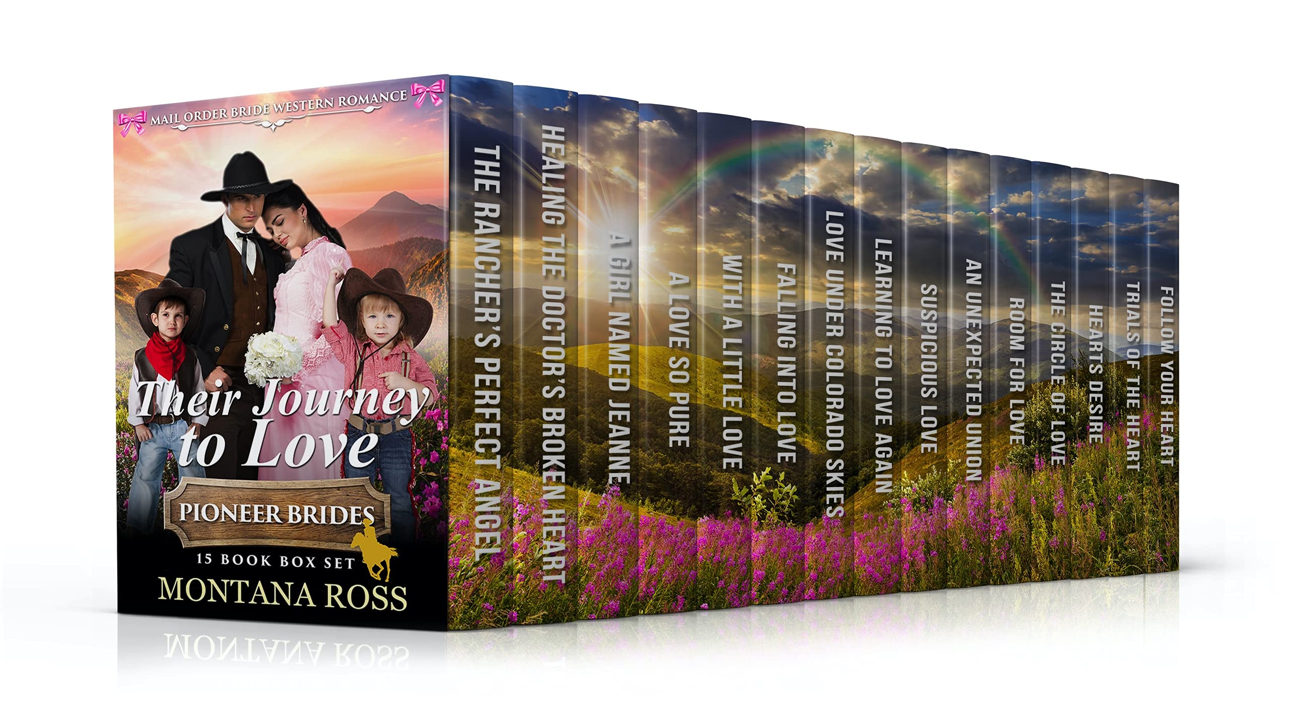 Their Journey to Love: 15 Book Box Set