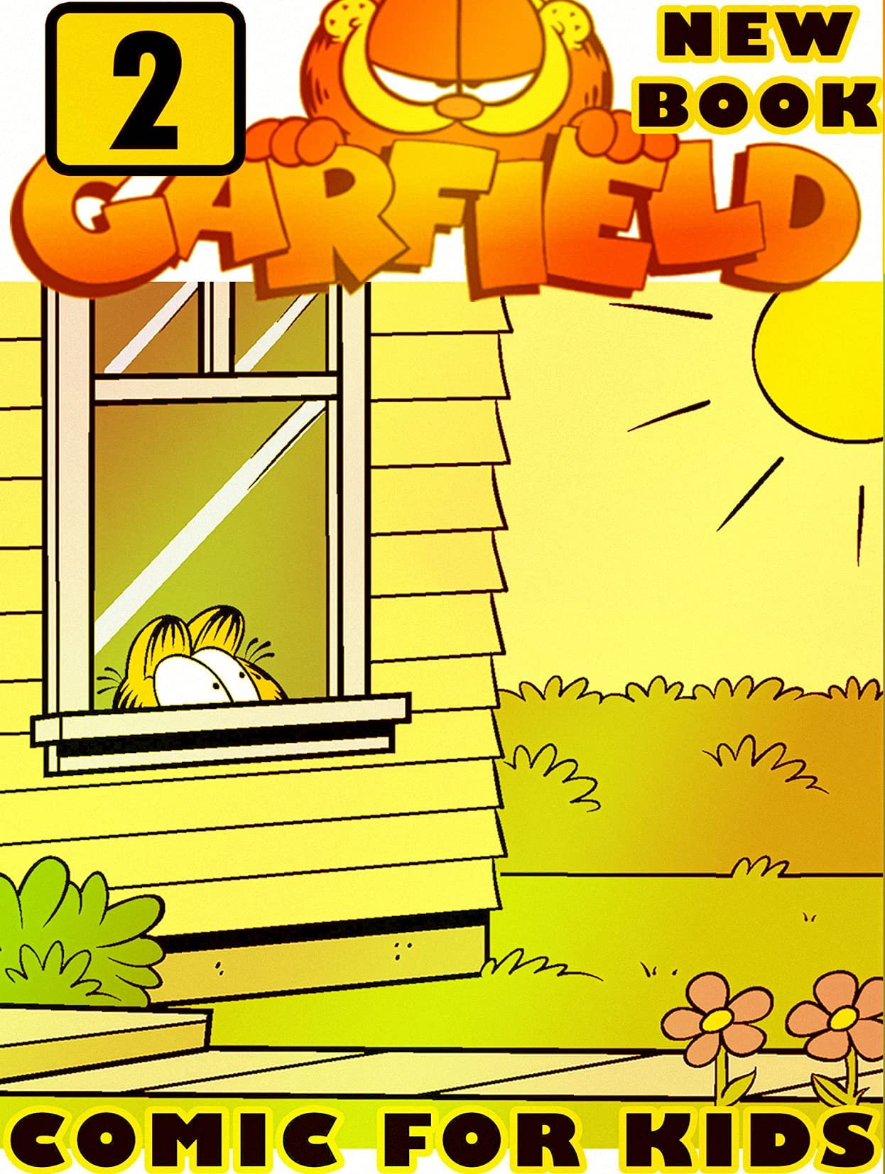 Gar field Comic For Kids Book 2 Funny Graphic Novel Fat Cat Cartoon