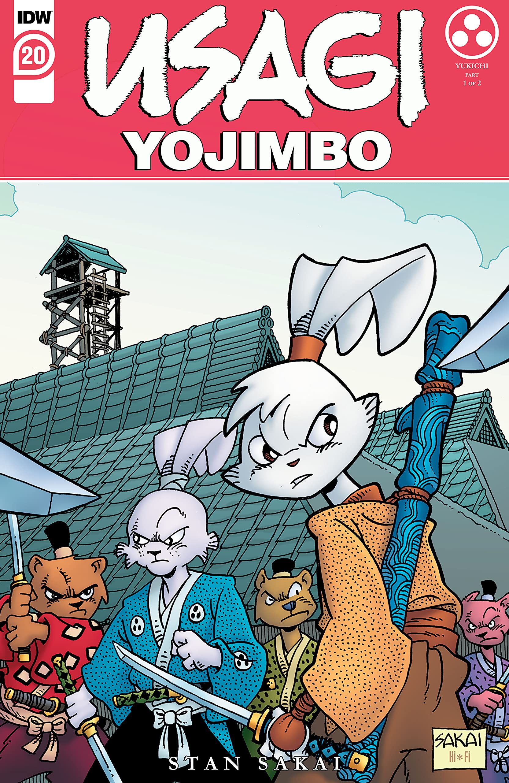 Usagi Yojimbo (2019-2022) #20 book cover