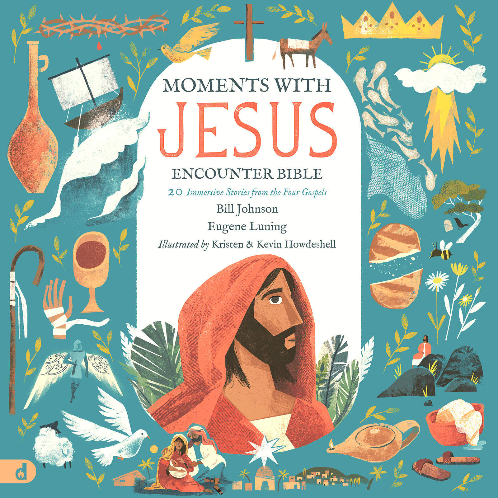 The Moments with Jesus Encounter Bible book cover