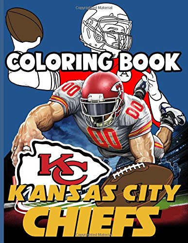 Kansas City Chiefs Coloring Book: Kansas City Chiefs Premium Coloring ...