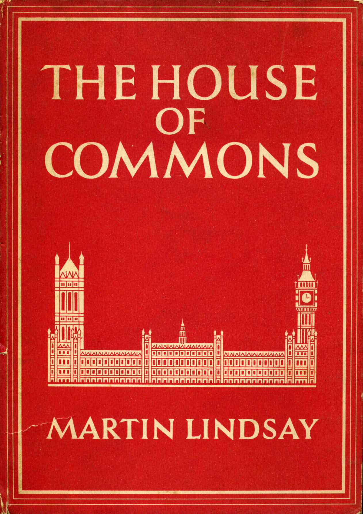 The House of Commons book cover