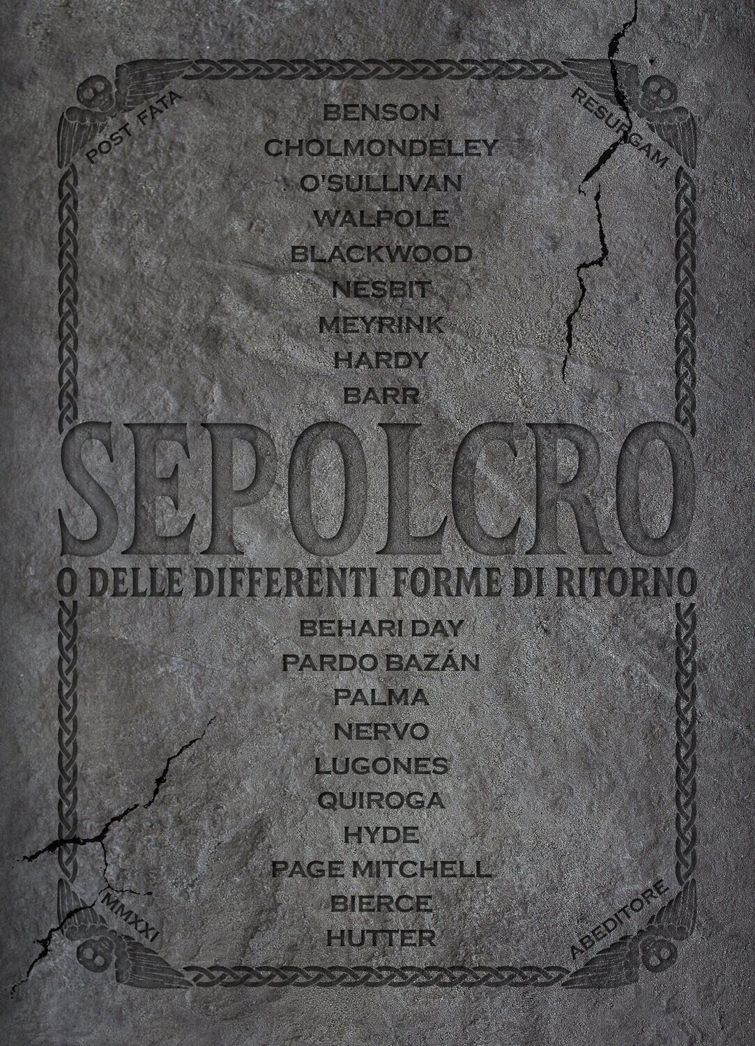 Sepolcro o Delle differenti forme di ritorno