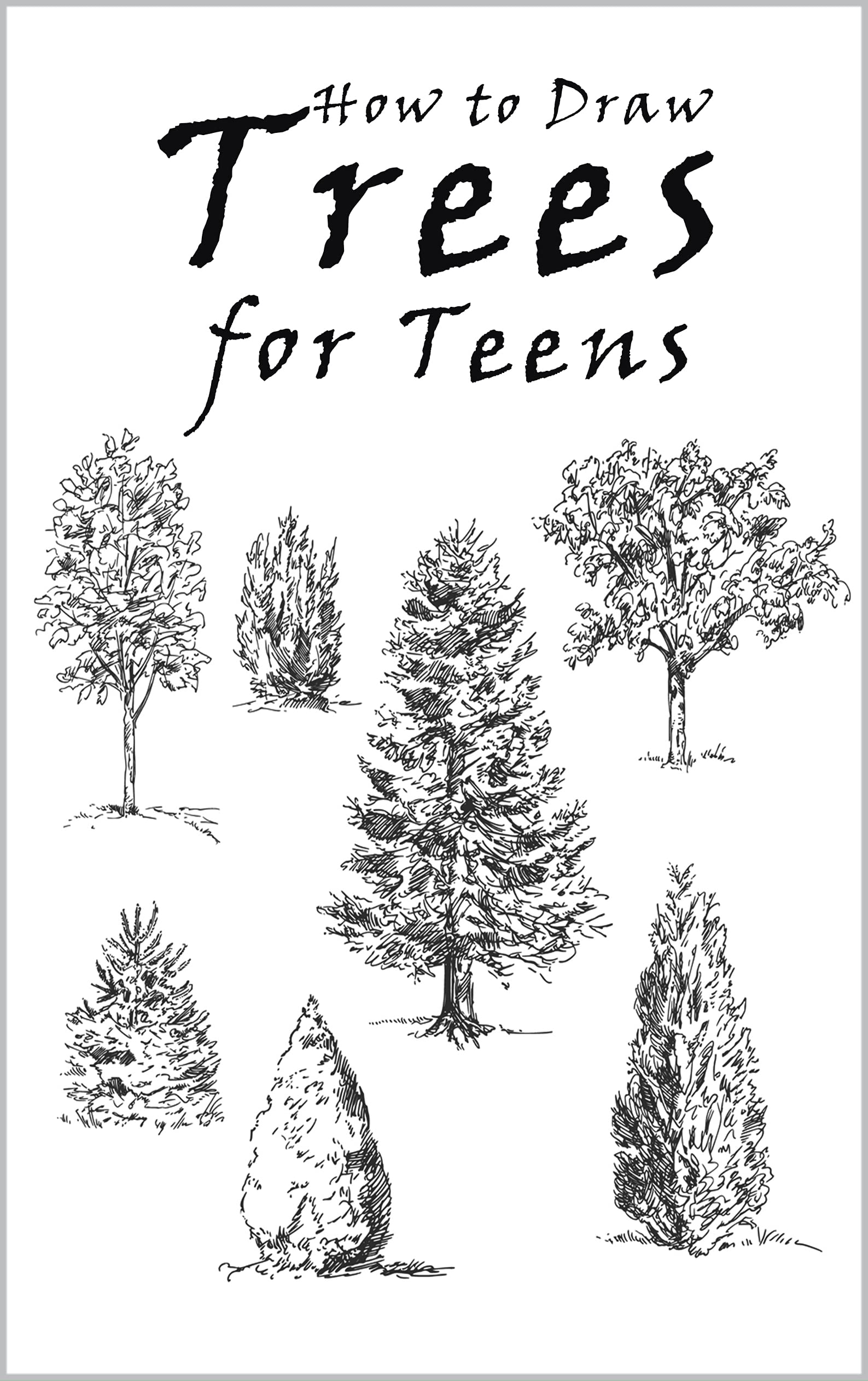 How to Draw Trees for Teens 123 Draw Trees for Kids, Learn to Draw