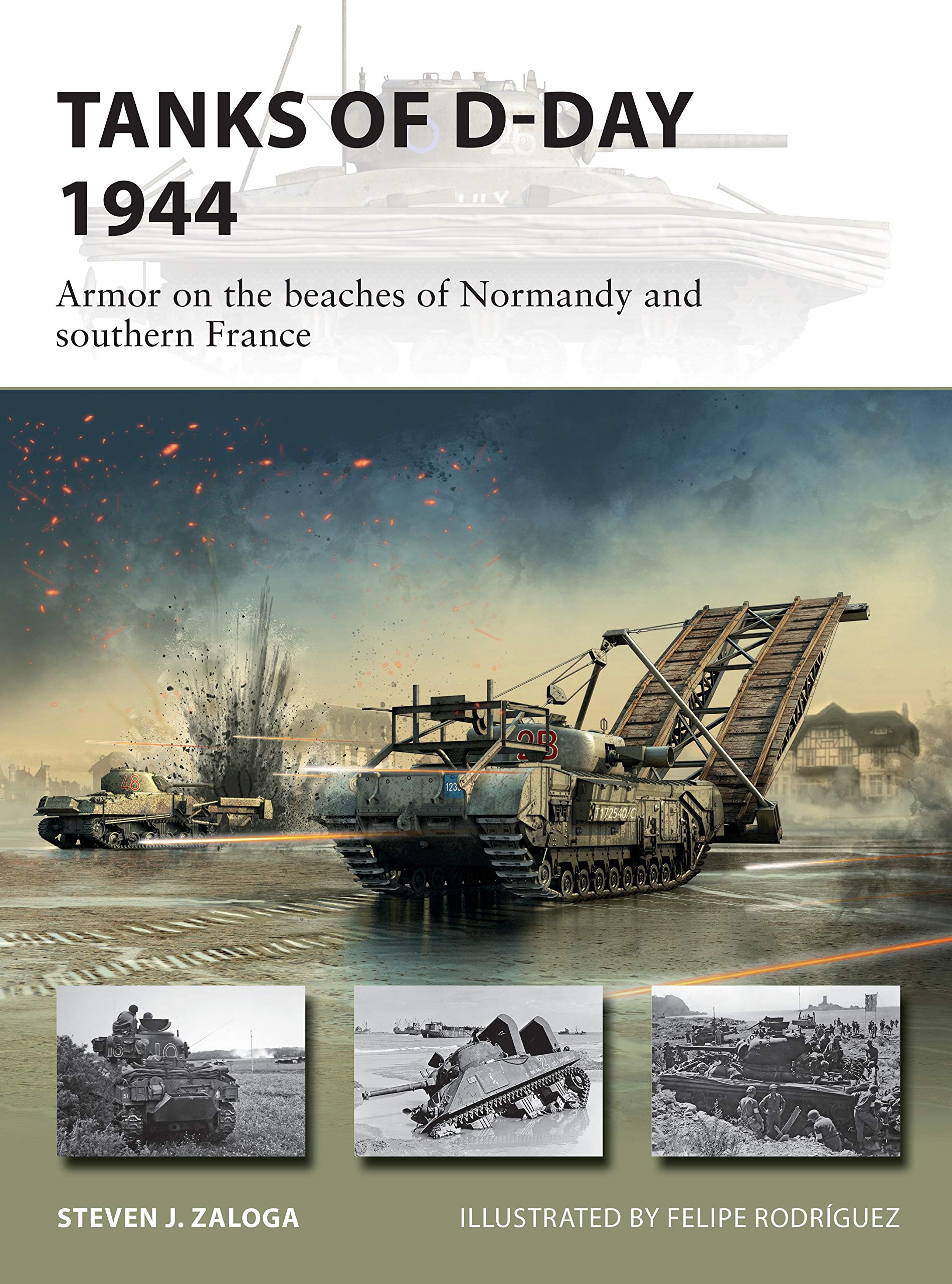 Tanks of D-Day 1944 book cover
