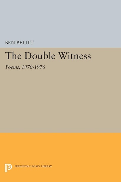 Princeton Series of Contemporary Poets book cover 2