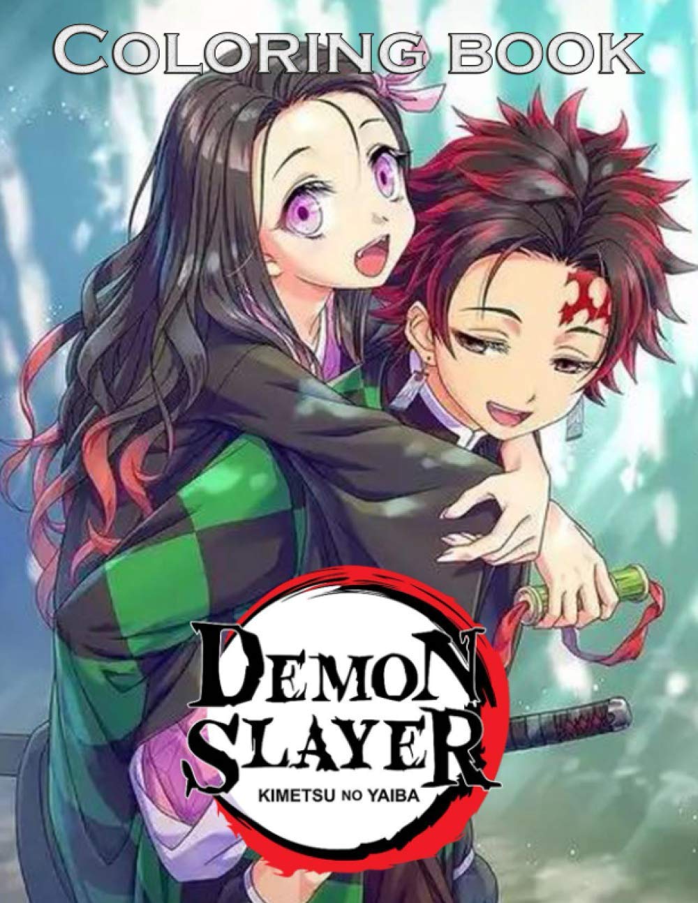 Demon Slayer Coloring Book: Impressive Anime Style Coloring Pictures