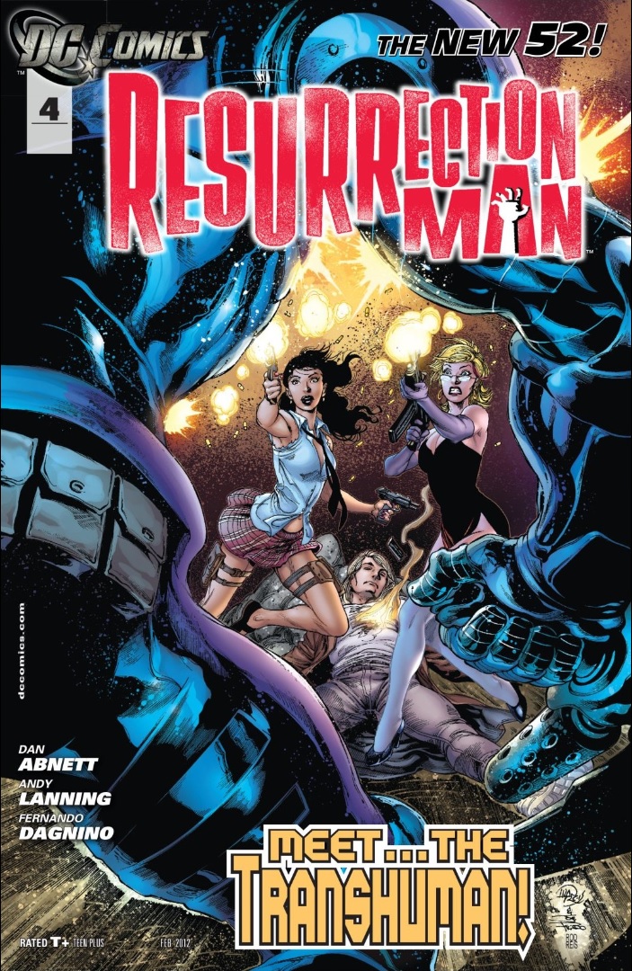 Resurrection Man (2011-2012) #4 book cover