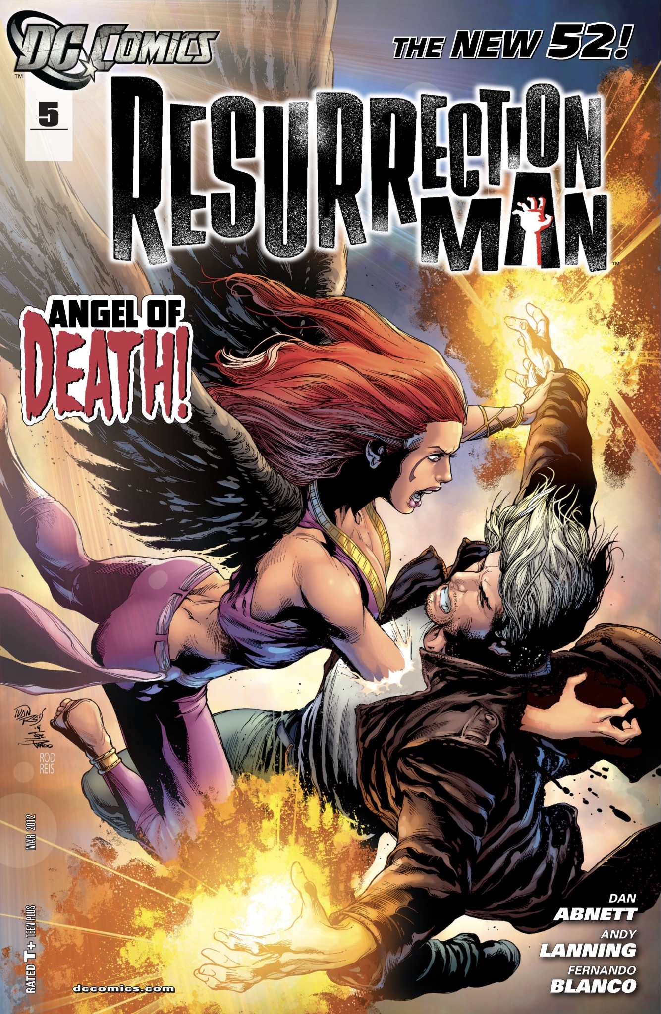 Resurrection Man (2011-2012) #5 book cover
