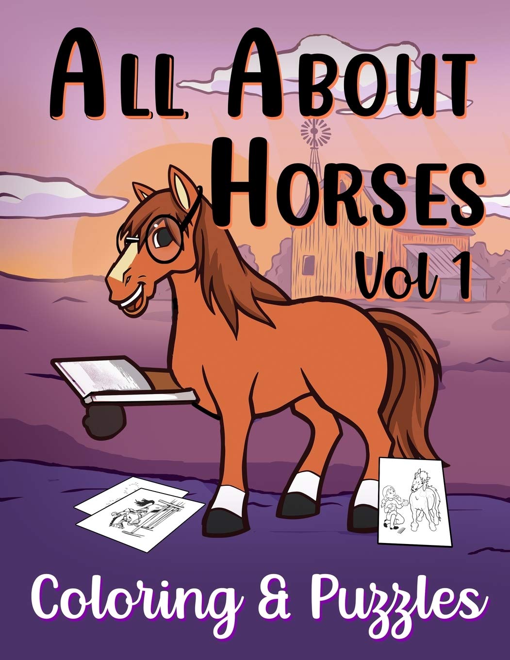 All About Horses Vol 1 Coloring Puzzles Coloring Dot To Dot Word all-about-horses-vol-1-coloring-puzzles-coloring-dot-to-dot-word
