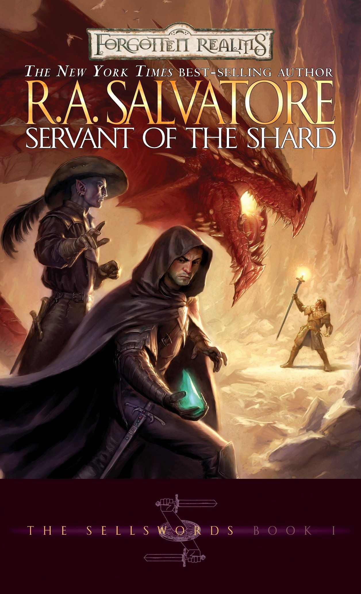 Servant of the Shard (The Sellswords, #1; The Legend of Drizzt, #14)