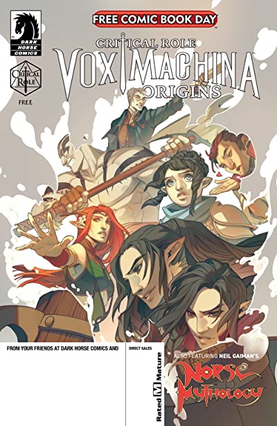 Free Comic Book Day 2020: Critical Role: Vox Machina Origins / Norse Mythology