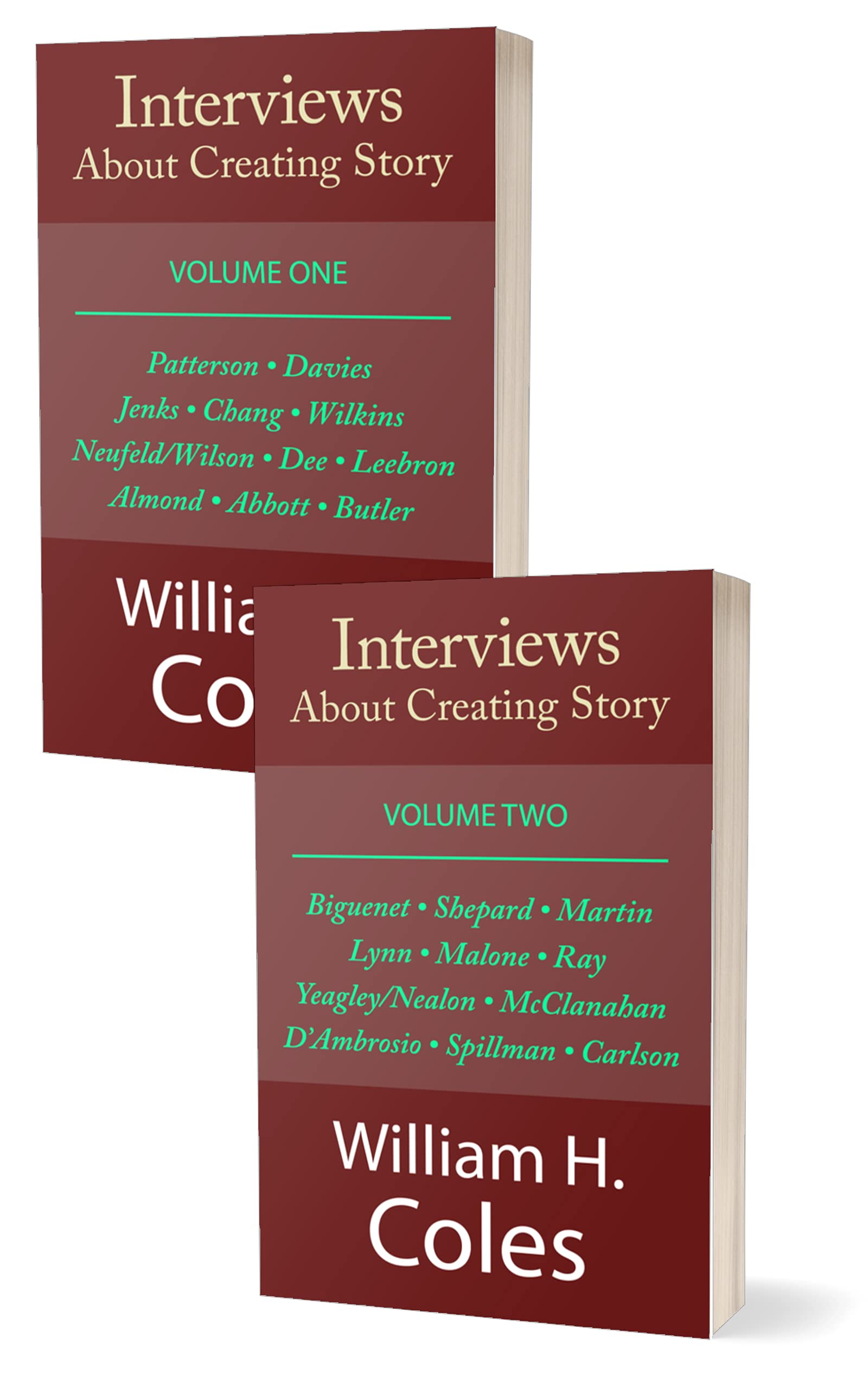 Interviews About Creating Story: Volumes One and Two