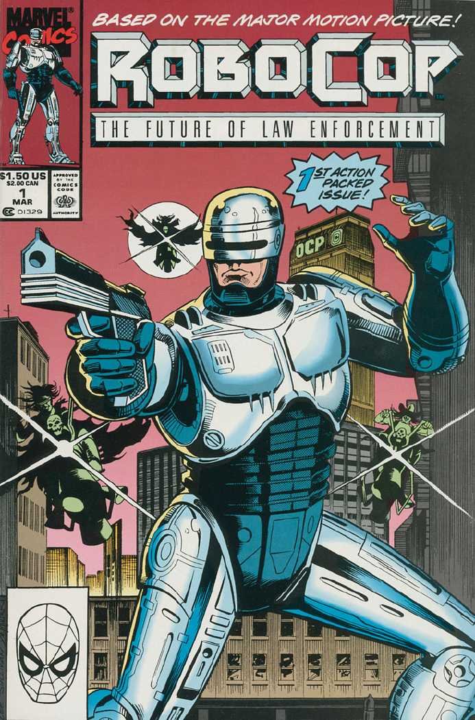 RoboCop Comics book cover 1