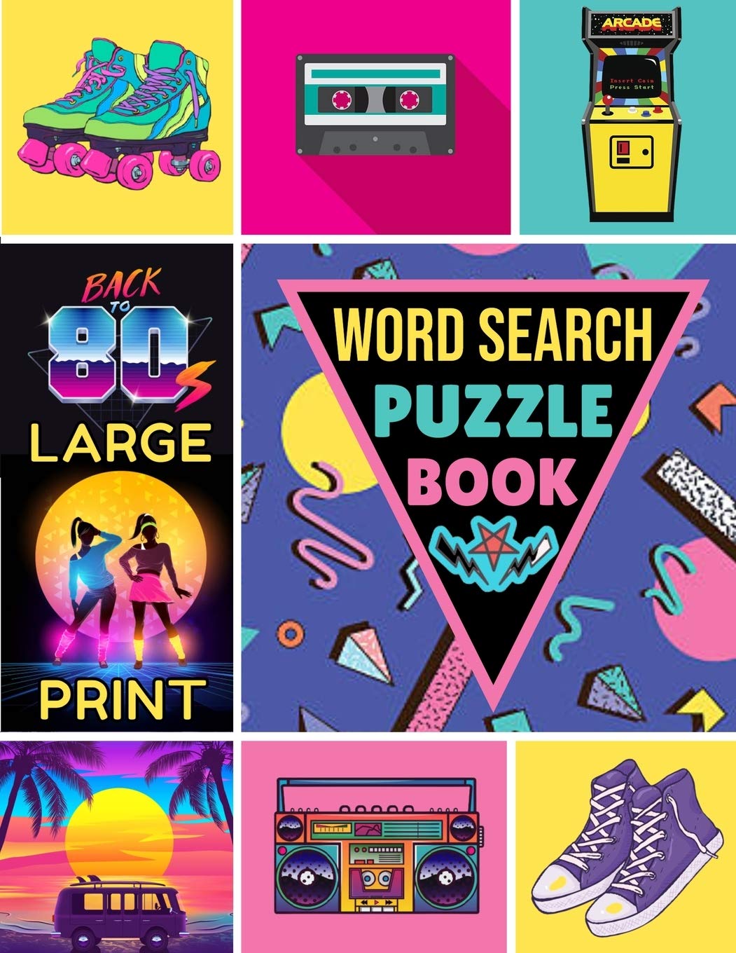 101 Large Print Word Search Puzzles - 1980's: If You Want to Have Fun ...